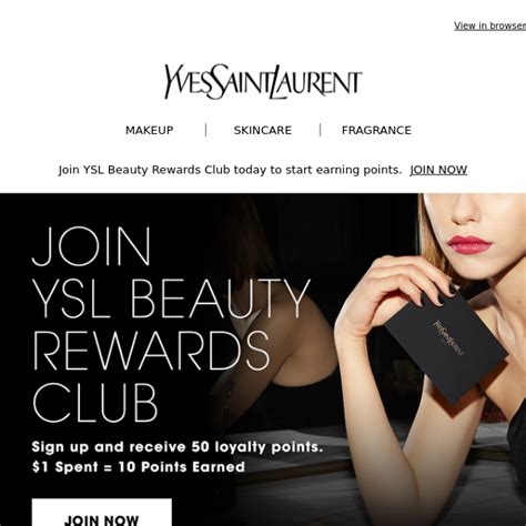 yslbeauty cashrewards|ysl beauty club points.